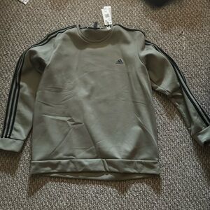 Adidas Sweatshirt Camo Green Size:2XL